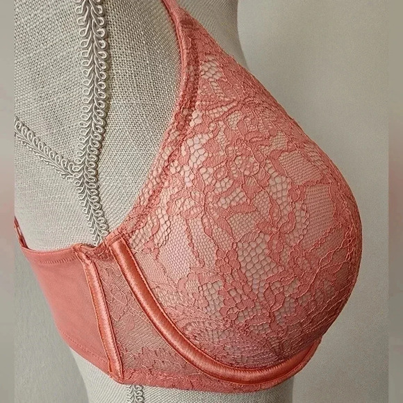 Victoria's Secret Very Sexy Lightly Lined Plunge Bra 34DD - Picture 3 of 10